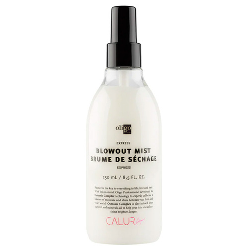 Oligo Professionel Calura Care and Styling Express Blowout Mist, 250ml/8.5 fl oz Oligo Professionel Calura Care and Styling Express Blowout Mist on white background
