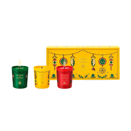 Acqua Di Parma Candle Gift Set Trio, 1 set Acqua Di Parma Candle Gift Set Trio on white background