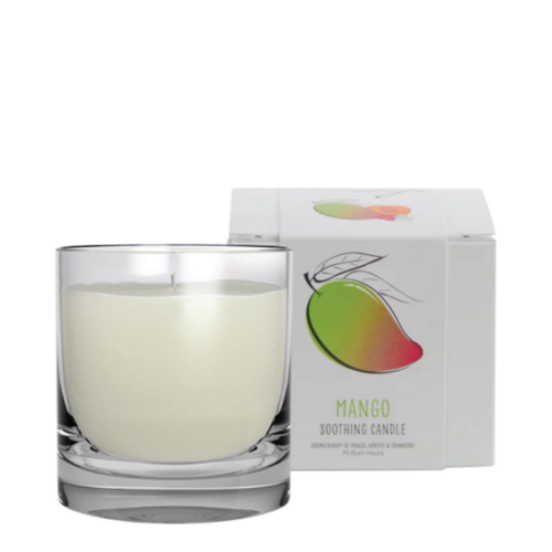 Loma Organics Cranberry Romance Candle on white background