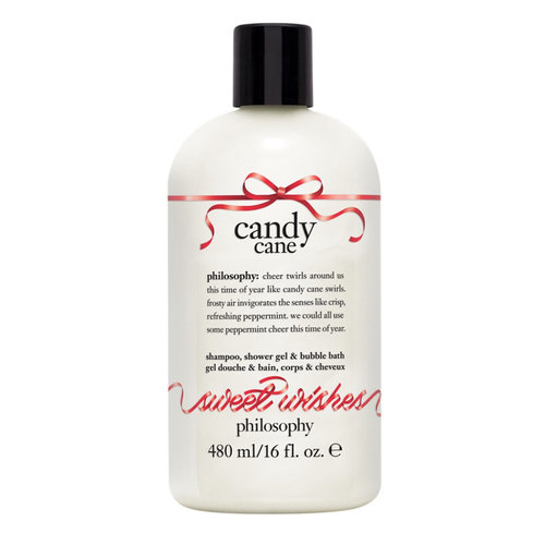 Philosophy Candy Cane Shower Gel, 480ml/16 fl oz Philosophy Candy Cane Shower Gel on white background