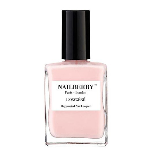 Nailberry Candy Floss, 15ml/0.5 fl oz Nailberry A Touch of Powder on white background