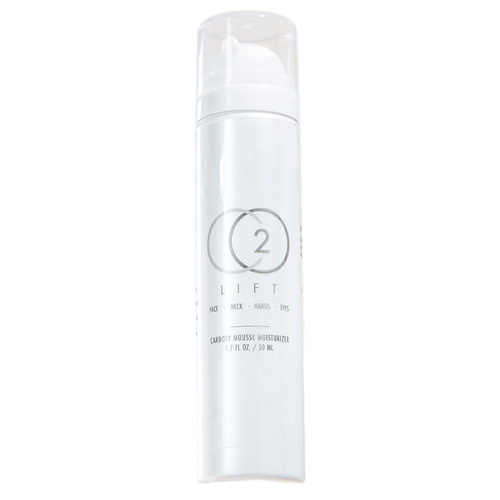 CO2Lift Carboxy Mousse Moisturizer on white background