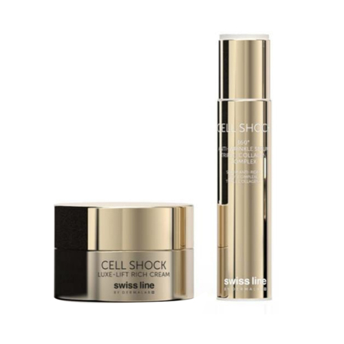 Swiss Line Cell Shock Face Care Gift Set, 1 set Swiss Line Cell Shock Face Care Gift Set on white background