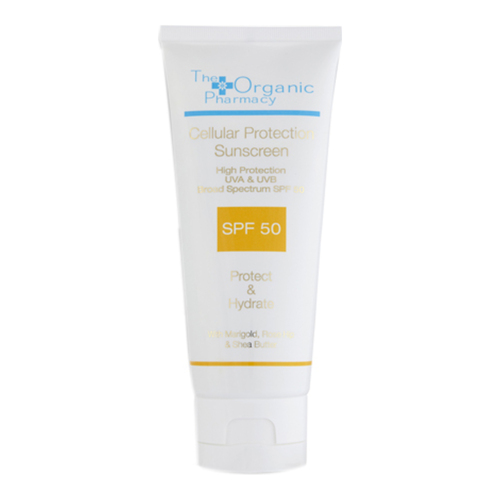 The Organic Pharmacy Cellular Protection Sunscreen SPF 50, 100ml/3.4 fl oz The Organic Pharmacy Cellular Protection Sunscreen SPF 50 on white background
