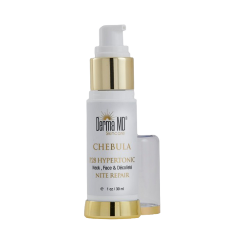 Derma MD Chebula P28 Hypertonic Nite Repair Creme on white background