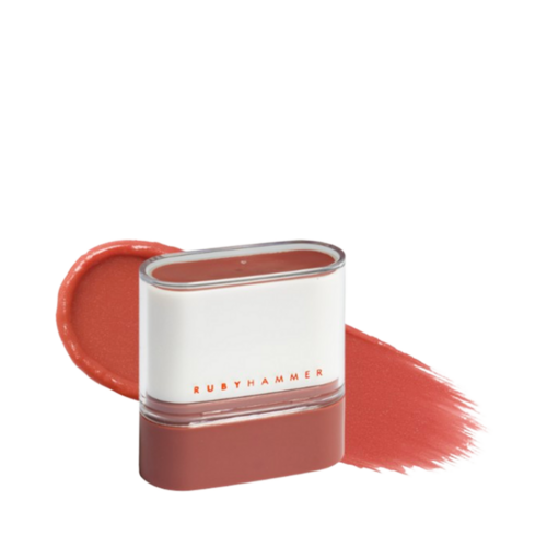 Ruby Hammer Cheek Color - Bronze on white background