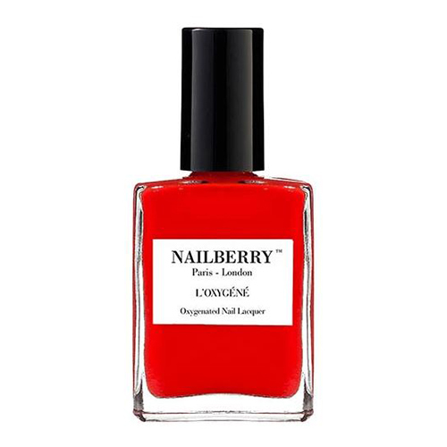Nailberry Minty Fresh, 15ml/0.5 fl oz Nailberry Peony Blush on white background