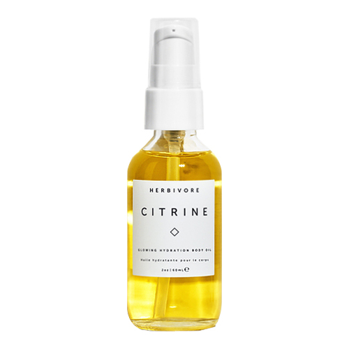 Herbivore Botanicals Citrine Body Oil, 60ml/2 fl oz Herbivore Botanicals Citrine Body Oil on white background