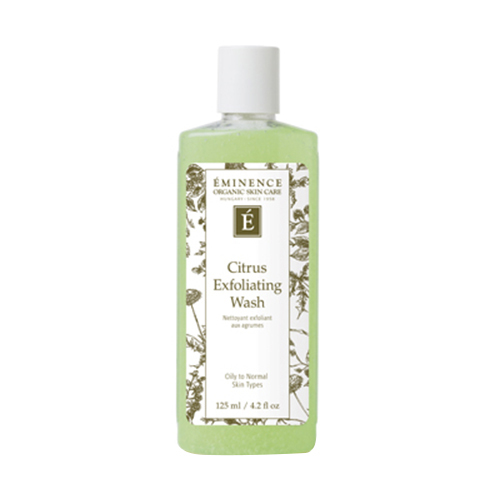 Eminence Organics Citrus Exfoliating Wash, 125ml/4.2 fl oz Eminence Organics Citrus Exfoliating Wash on white background