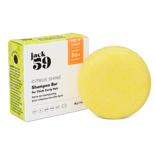 jack 59 Citrus Shine Shampoo Bar, 85g/3 oz jack 59 Citrus Shine Shampoo Bar on white background