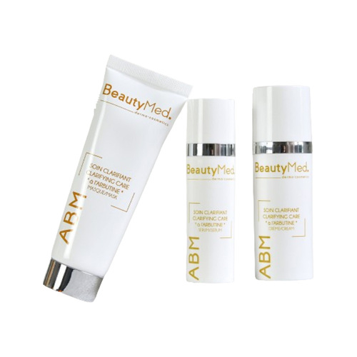 BeautyMed Clarifying Arbutin Ritual Kit, 1 set BeautyMed Clarifying Arbutin Ritual Kit on white background