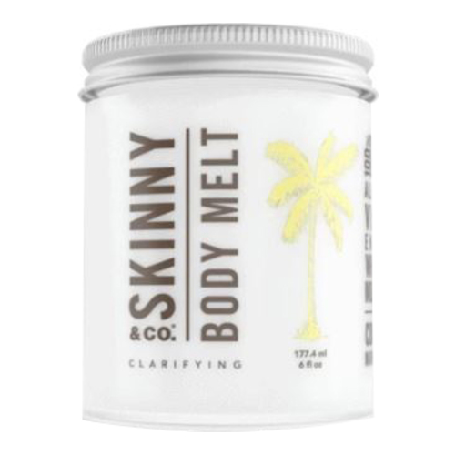 Skinny & Co. Clarifying Marula Argan Body Melt, 177ml/6 fl oz Skinny & Co. Calming Lavender Almond Body Melt on white background