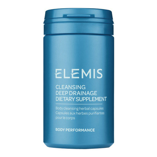 Elemis Cleansing Deep Drainage Body Enhancement Capsules on white background