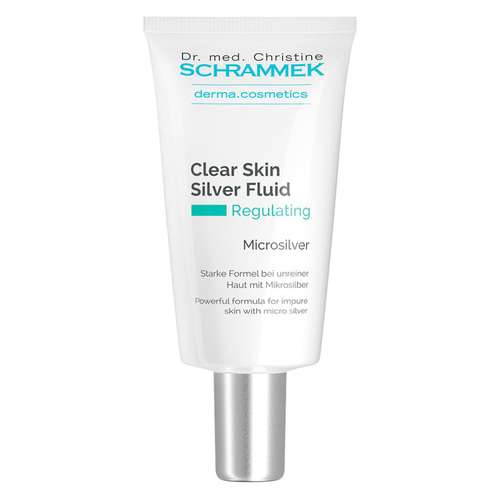 Dr Schrammek Clear Skin Silver Fluid, 50ml/1.7 fl oz Dr Schrammek Clear Skin Silver Fluid on white background