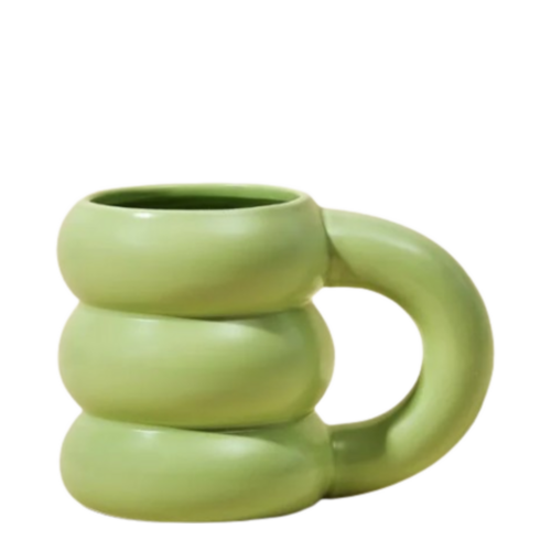 Blume Cloud Mug - Pink, 384 ml Blume Cloud Mug - Green on white background