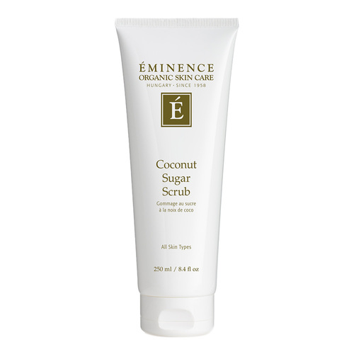 Eminence Organics Coconut Sugar Scrub on white background