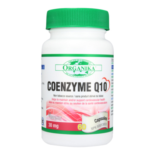 Organika Coenzyme Q10, 60 x 30mg/0.5 grain