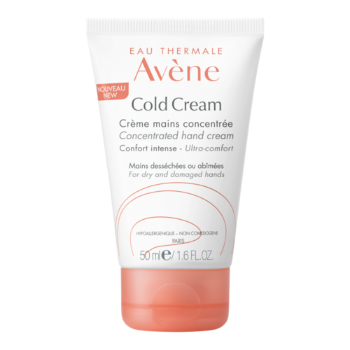 Avene Cold Cream Concentrated Hand Cream on white background
