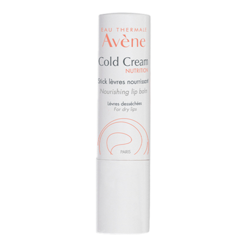 Avene Cold Cream Lip Balm on white background