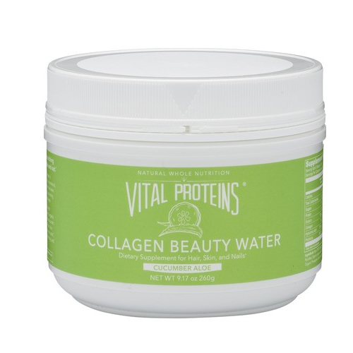 Vital Proteins Collagen Beauty Water - Cucumber Aloe on white background