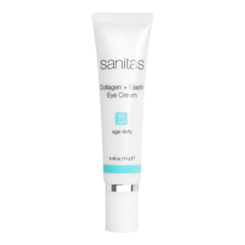 Sanitas Collagen + Elastin Eye Cream on white background