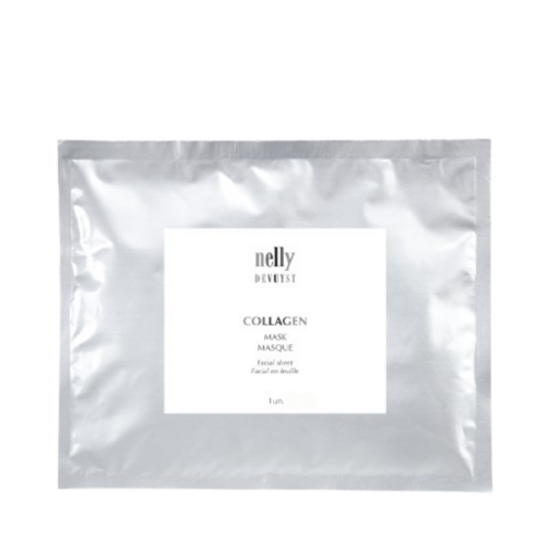 Nelly Devuyst Collagen Mask Facial Sheet on white background