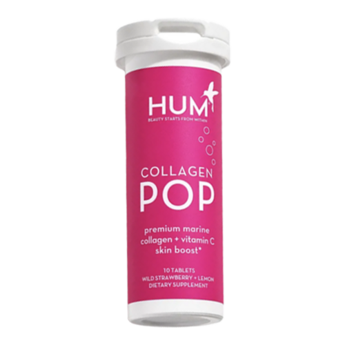 HUM Nutrition Collagen Pop, 30 tablets HUM Nutrition Collagen Pop on white background