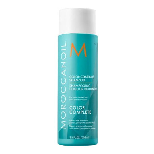 Moroccanoil Color Continue Shampoo on white background