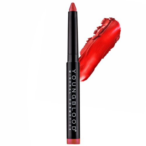 Youngblood Color-Crays Matte Lip Crayons - Rodeo Red, 1.5g/0.1 oz