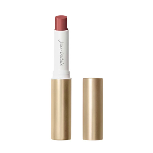 jane iredale Colorluxe Hydrating Cream Lipstick - Rosebud on white background