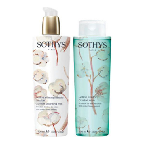 Sothys Comfort Milk and Lotion Duo, 2 x 400ml/13.5 fl oz Sothys Comfort Milk and Lotion Duo on white background