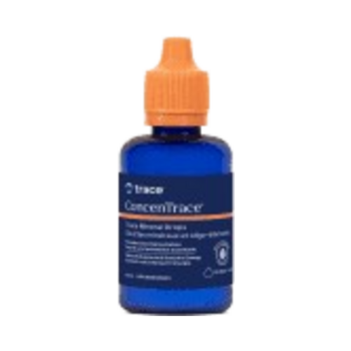 Trace Minerals Concentrace Drops, 240ml/8.12 fl oz Trace Minerals Concentrace Drops on white background
