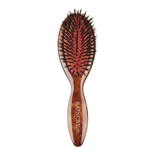 RAINCRY Condition Pure Natural Bristle Paddle Brush - Large 23cm, 1 pieces RAINCRY Condition Pure Natural Bristle Paddle Brush - Large 23cm on white background