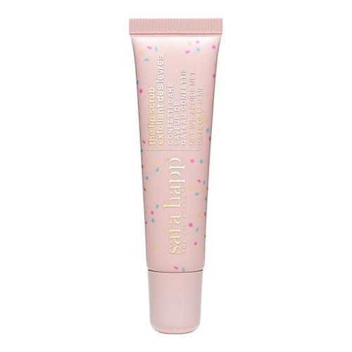 Sara Happ Confetti Cake Lip Scrub Tube, 15ml/0.5 fl oz Sara Happ Confetti Cake Lip Scrub Tube on white background