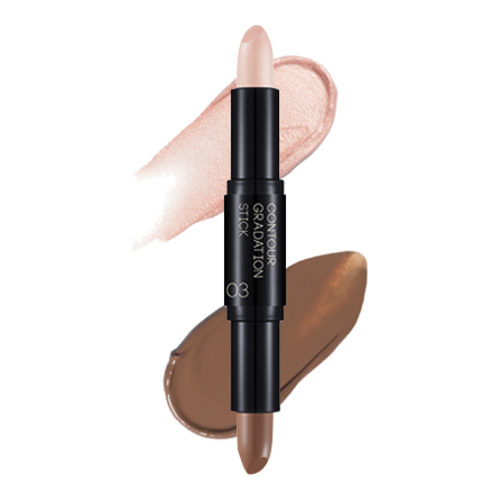 MISSHA Contour Gradation Stick (No.3), 2 x 3.5g/0.1 oz MISSHA Contour Gradation Stick (No.1) on white background