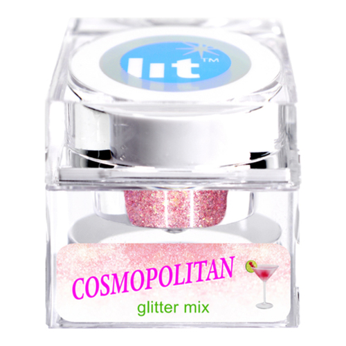 Lit Cosmetics Cosmopolitan (Glitter Mix), 4g/0.1 oz Lit Cosmetics Cosmopolitan (Glitter Mix) on white background
