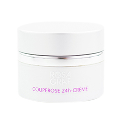 Couperose Cream on white background