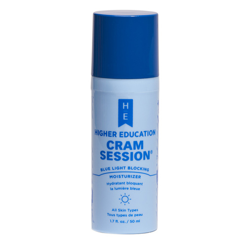 Higher Education Cram Session Blue Light Blocking Moisturizer, 50ml/1.69 fl oz Higher Education Cram Session Blue Light Blocking Moisturizer on white background