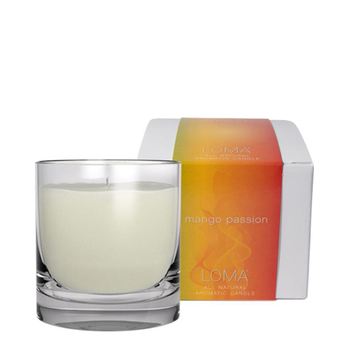Loma Organics Cranberry Romance Candle on white background