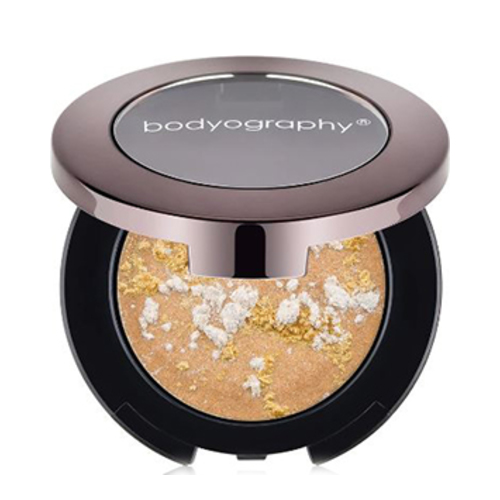 Bodyography Cream Shadow - Glitz (White Gold), 3g/0.1 oz Bodyography Cream Shadow - Glimmer (Rose Gold) on white background