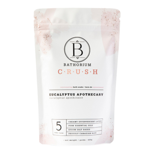 Bathorium Crush Eucalyptus Apothecary, 120g/4.2 oz Bathorium Crush Eucalyptus Apothecary on white background