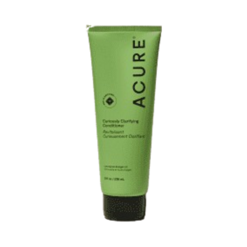 Acure Curiously Clarifying Conditioner on white background