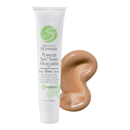Doctor D Schwab Flawless Skin Tinted Moisturizer - Medium, 30ml/1 fl oz Doctor D Schwab Flawless Skin Tinted Moisturizer - Dark | Sun-Kissed on white background
