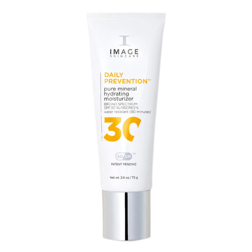 Image Skincare Daily Prevention Pure Mineral Hydrating Moisturizer SPF 30, 73g/2.6 oz Image Skincare Daily Prevention Pure Mineral Hydrating Moisturizer SPF 30 on white background