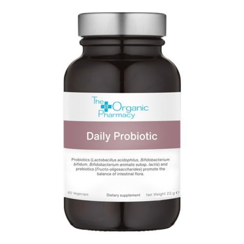 The Organic Pharmacy Daily Probiotics, 60 capsules The Organic Pharmacy Daily Probiotics on white background