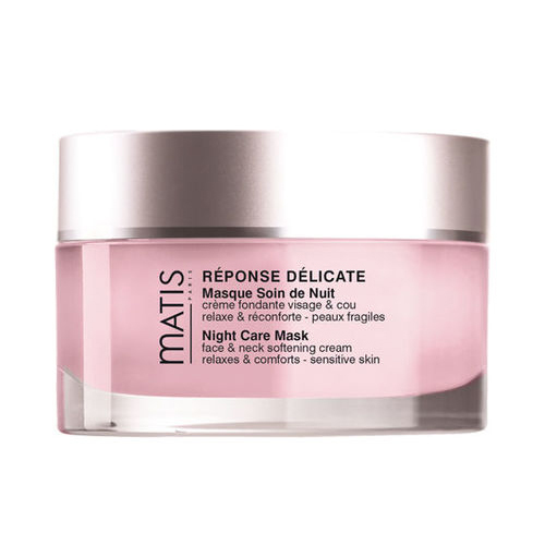 Matis Delicate Reponse Night Mask Cream on white background