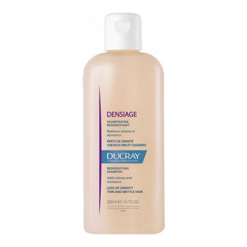 Ducray Densiage Redensifying Shampoo on white background