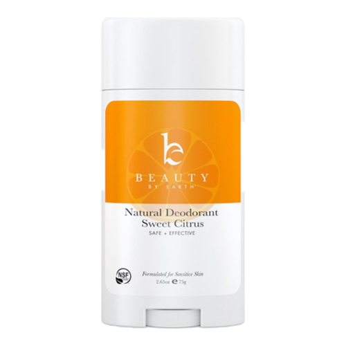 Beauty By Earth Deodorant Vanilla Coconut on white background
