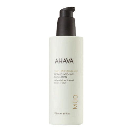 Ahava Dermud Intensive Body Lotion, 250ml/8.45 fl oz Ahava Dermud Intensive Body Lotion on white background
