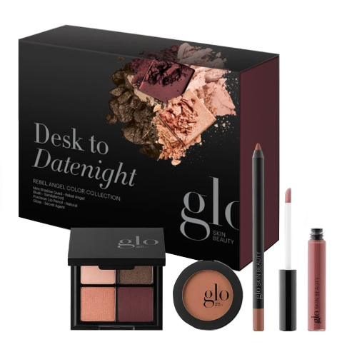 Glo Skin Beauty Desk To Datenight - Rebel Angel, 1 set Glo Skin Beauty Desk To Datenight - Rebel Angel on white background